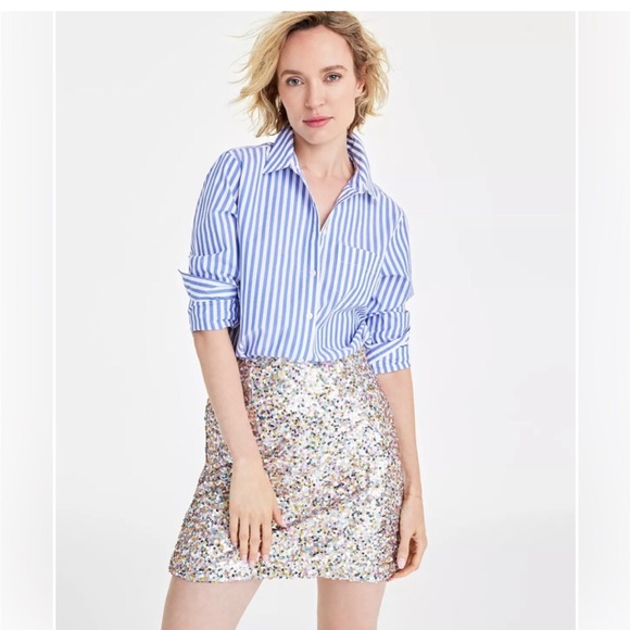 On 24th colorful sequin skirt - Picture 1 of 4
